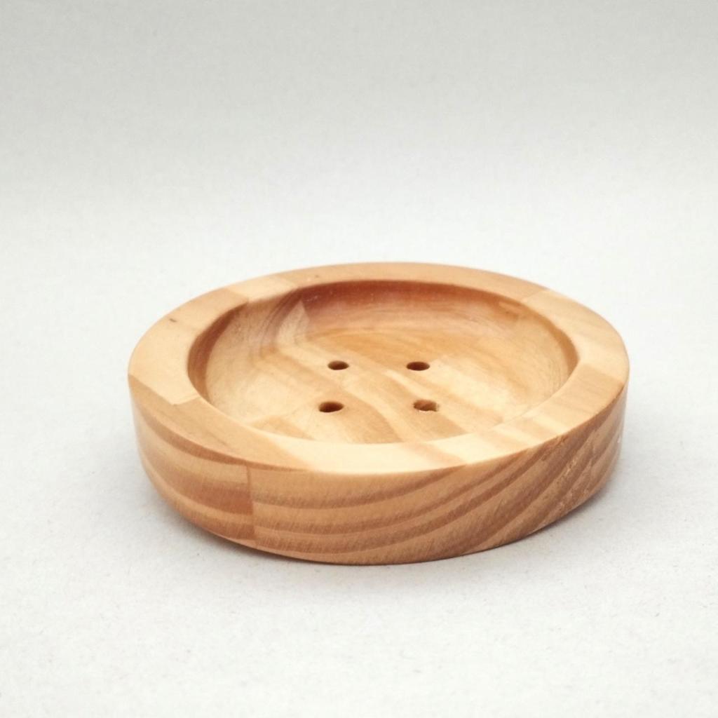 Jabonera en madera reciclada - El Anaquel Verde