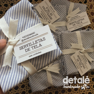 Set de Servilletas de Tela ECODETALÉ_1