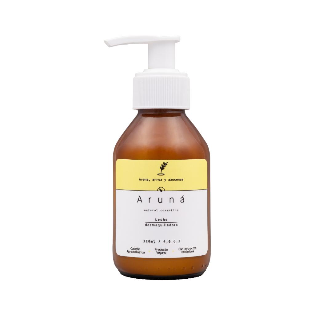 Leche Limpiadora y Desmaquilladora Facial ARUNÁ - El Anaquel Verde