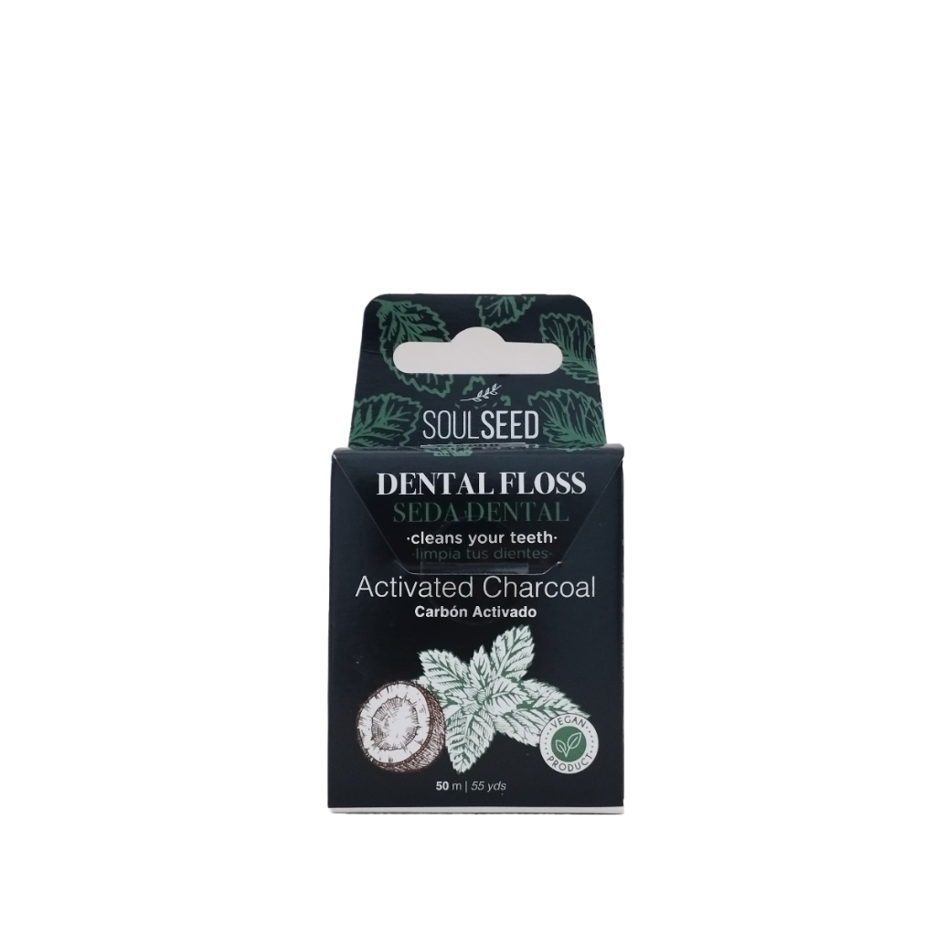 Seda Dental con Carbón Activado SOUL SEED - El Anaquel Verde