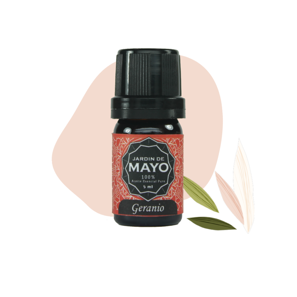 Aceite Esencial de Geranio 5 ml JARDÍN DE MAYO  - El Anaquel Verde