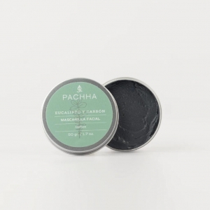 Mascarilla Facial Detox Eucalipto - Carbón PACHHA_1