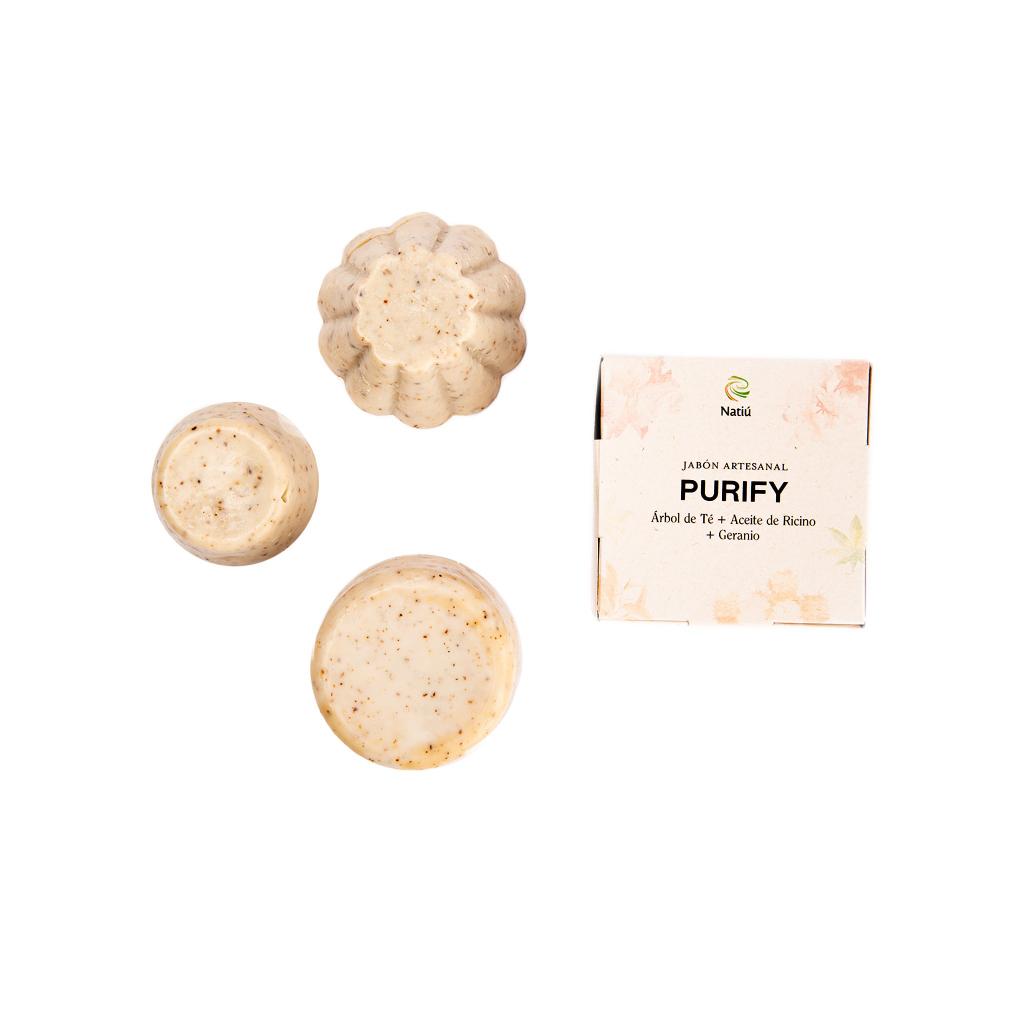 Jabón Purify para el Acné NATIÚ ARTESANAL - El Anaquel Verde